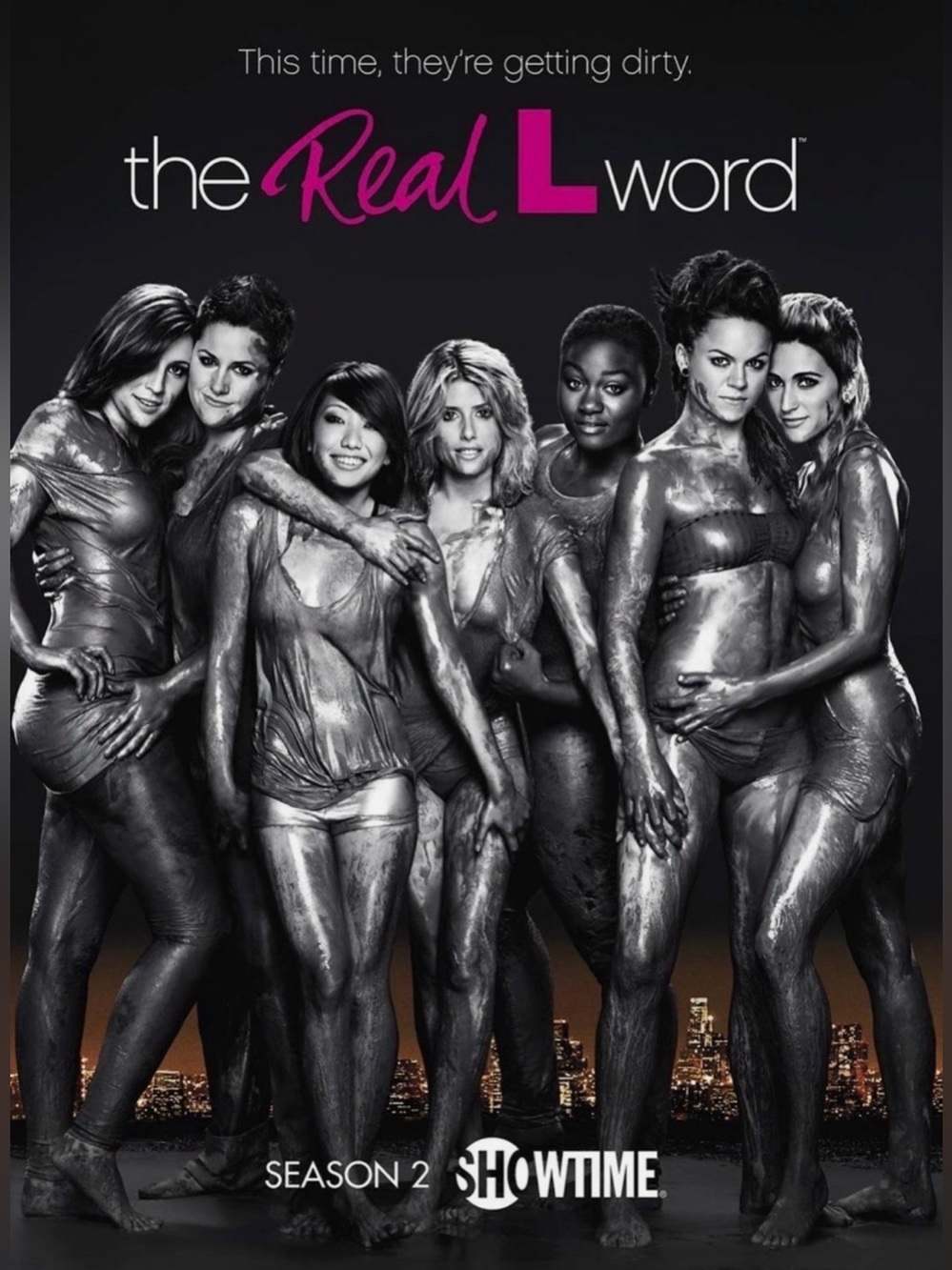 Showtime Collection The Real L Word Season 2 - Black & Pink Cover